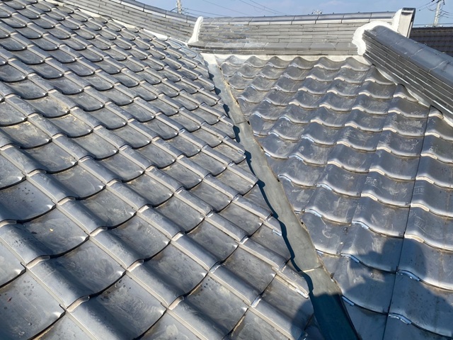 20250126　明石市T様　谷板金交換　屋根補修施工写真